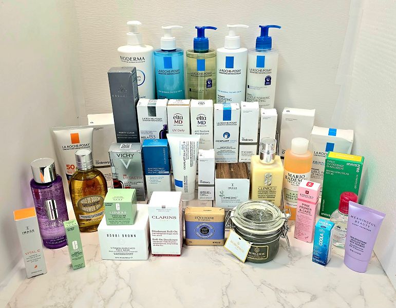 Luxury Skin Care BULK LOT Clinique La-Roche Posay Bobbi Brown Vichy WHOLESALE