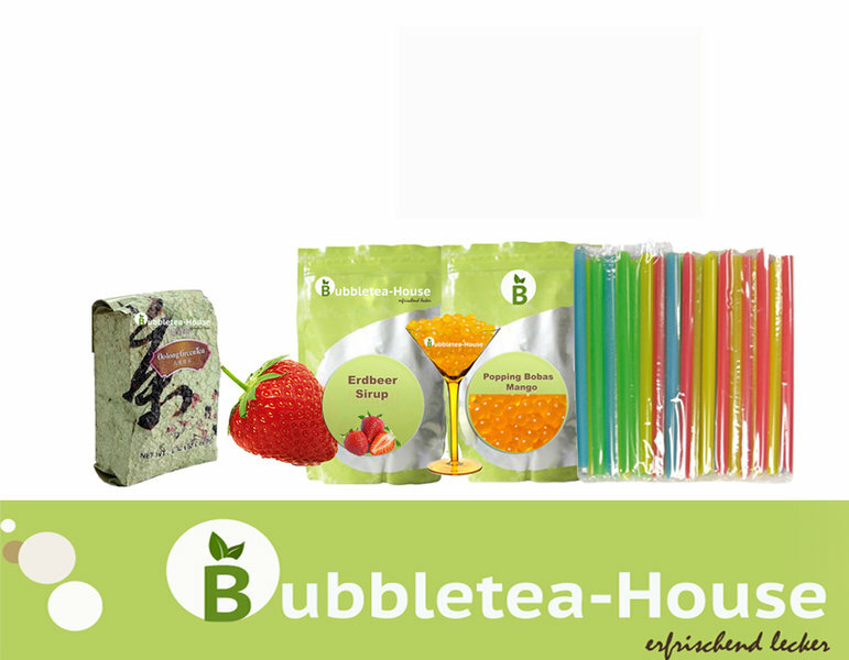Bubbletea Starterset MINI, Bubble tea Perlen, Popping boba 