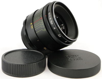  MINT  Virtually NEW! HELIOS 44-2 58mm f/2 Lens + Adapt Fuji Fujifilm X Mount FX