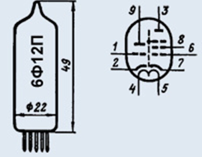 радиолампа 6п1п-ев. 6 ф 1 п. 6 ф 1 п. цоколевка радиолампы 6ж1п. 6ф4п характеристики радиолампа.