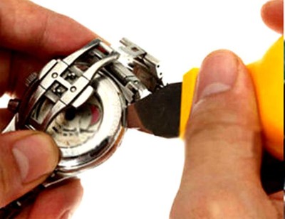 Watch Back Cover Case Opener Remover Battery Change Watchmaker Repair Tool Kit