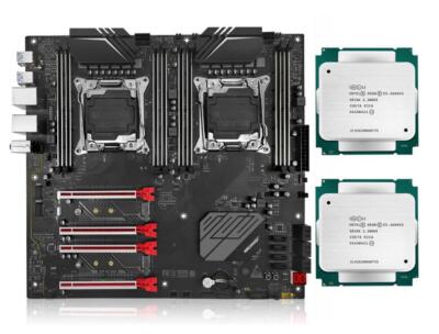 X99 D8 MAX LGA2011-3 Motherboard Intel Xeon E5-2696v3 36c/72t 2.3GHz worktion