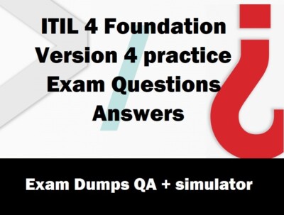 ITIL-4-Foundation자격증덤프