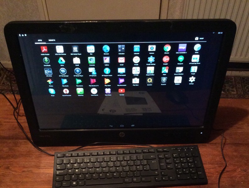 Hewlett Packard 21 Inch All In One Slate Pro Tablet In Droitwich