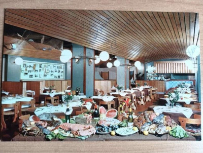 CARTOLINA PUBBLICITà ITALIA RICCIONE RISTORANTE HOTEL PESCATORE ITALY POSTCARD