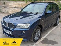 Apr 2012 BMW X3 2.0 XDRIVE 20D M-SPORT AUTO 4X4 * NAV * LEATHER * CRUISE * 2 KEY