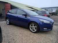 Ford Focus ZETEC ulez blue metallic, Hpi clear. 78 l miles
