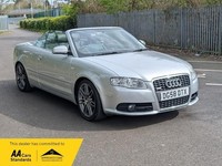 2008 Audi A4 TDI CABRIOLET S LINE CONVERTIBLE Diesel Automatic