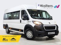 2018 Peugeot Boxer BlueHDi 440 L4H2 MINIBUS LITE 17 SEAT Minibus Diesel Manual