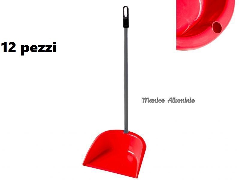 Set 12 Pezzi Pala Paletta Con Manico Alluminio Colorata dfh