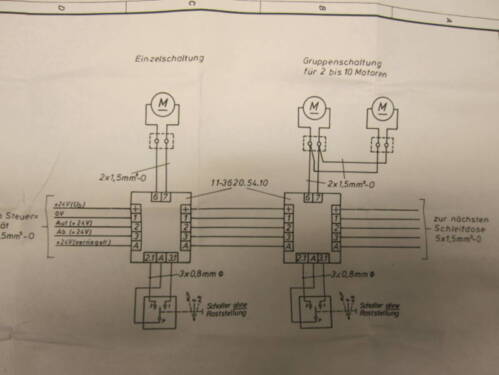 Jalousien Schaltplan - Wiring Diagram