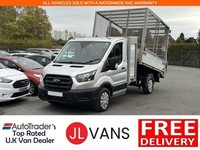 2020 Ford Transit 350 EcoBlue Leader L2 Tipper Tail Lift Euro 6 130ps Tipper Die