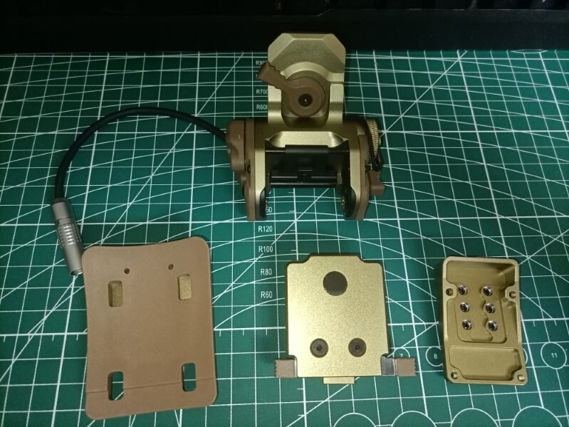 FMA Tactical Functional GSGM NVG Mount With 3* Helmet Bases Mounts TB1301