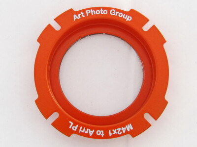 Arri PL-mount Art Photo Group NEW Adapter to M42x1 SLR Lens Zenit Canon Sony
