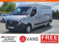 2021 Vauxhall Movano CDTi 3500 BiTurbo Edition L3H2 Euro 6 135ps Panel Van Diese