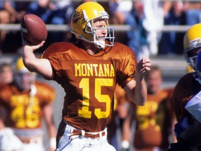 NCAA CFL  Dave Dickenson Montana Grizzlies University Game Action  8 X 10 Photo