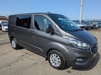 2022 Ford Transit Custom 2.0 EcoBlue 130ps Low Roof D/Cab Limited Van Auto PANEL