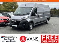 2022 Vauxhall Movano CDTi 3500 BiTurbo Dynamic L3H2 Euro 6 140ps Panel Van Diese