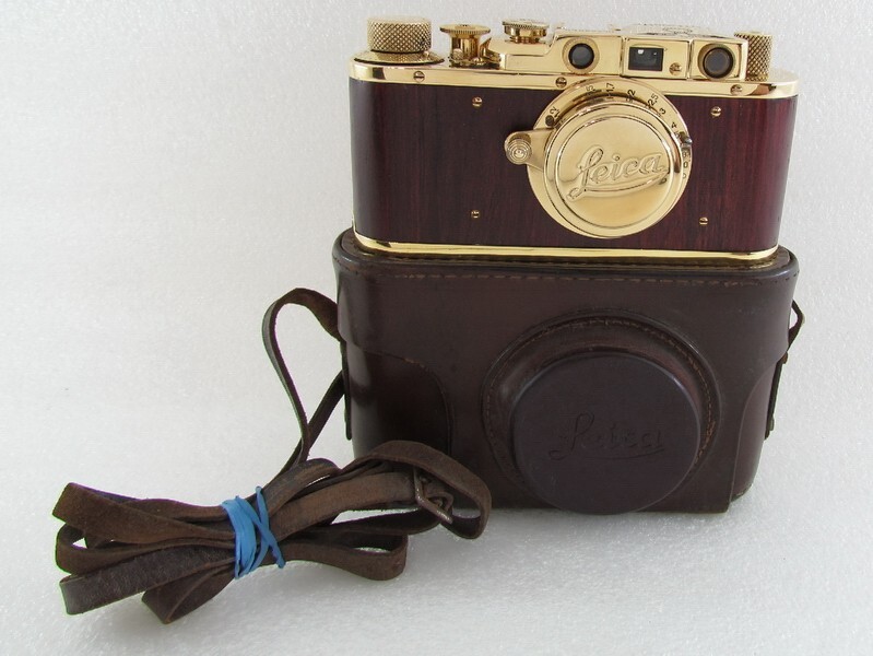 Leica-II(D) Luftwaffe WWII Vintage Russian Gold 35mm Camera