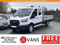 2022 Ford Transit 350 EcoBlue Leader CrewCab Dropside L4 RWD Euro 6 130ps 2022 D