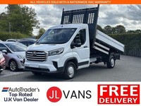 2022 Maxus Deliver 9 D20 Tipper LWB RWD Euro 6 150ps Tipper Diesel Manual