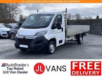 2021 Citroen Relay BlueHDi 35 X Dropside L3 Euro 6 140ps AC 2021 Dropside Diesel