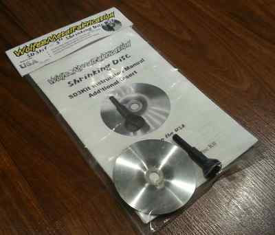 SD3Kit, 3" Shrinking Disc Kit, sandblasting damage repair grinder shrinker tool