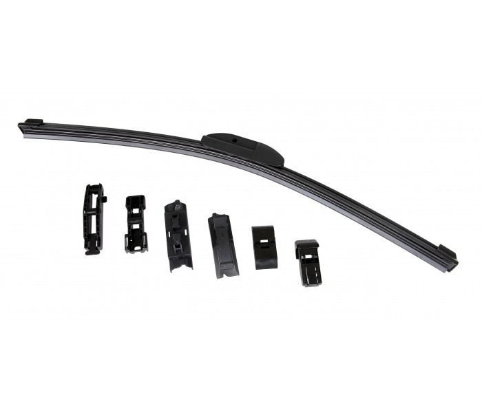 Spazzola Tergicristalli Universale Auto Flat con Adattatori Misura 14" 350mm hsb