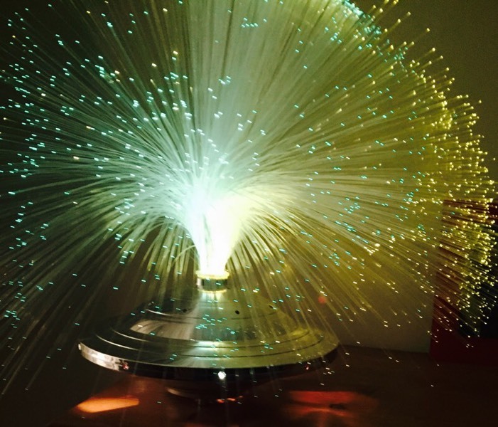 Fiber optic ufo lamp 1980 vintage in Bridgwater, Somerset Gumtree