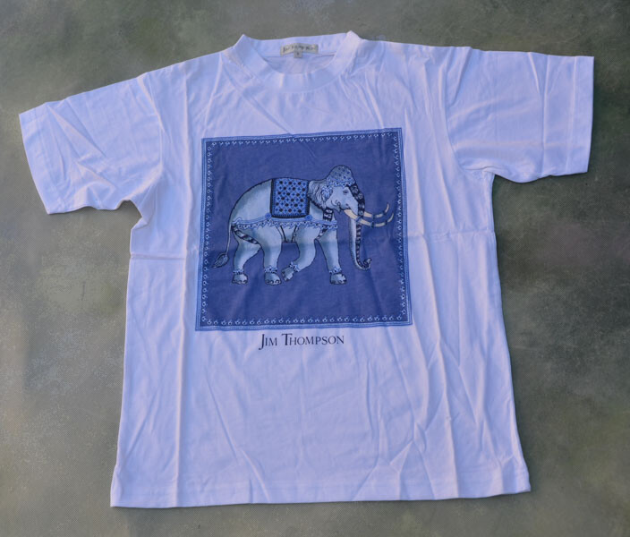 Jim Thompson × ZeeNuNew Tシャツ 白 Amazon.co.jp: ジムトンプソン T-Shirt スワロフスキー ホワイト