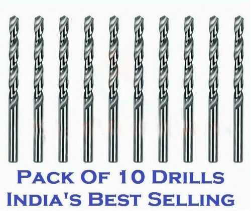 HSS Parallel Shank Twist Drills Dia 9.20 MM Jobber Series Pack Of 10 -IS 5101
