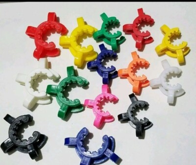 Colorful Keck Clip Glass Connecter 10mm/14mm/18mm FREE 2-3 DAY SHIPPING