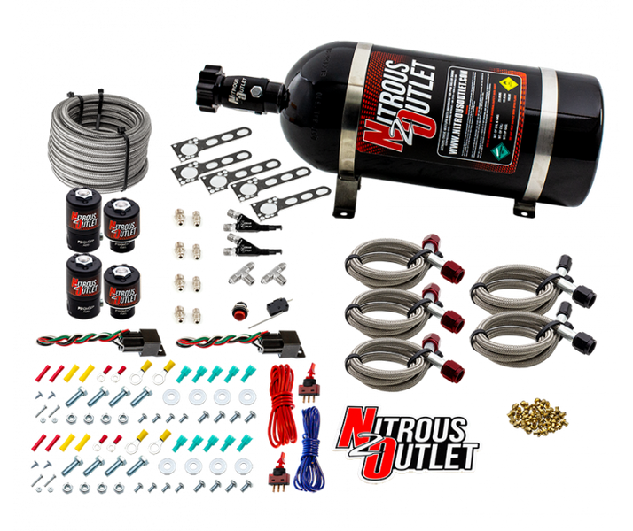00-10033-15 Import EFI Dual Stage Single Nozzle System - 15 lb Bottle  Included