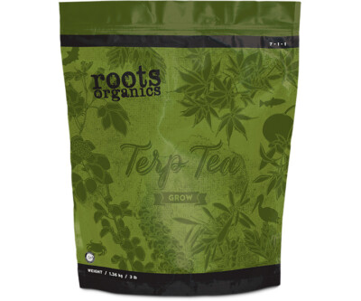 Roots Organics Terp Tea Grow - critical nutrition for heavy-feeding, high-yield