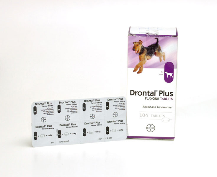 Bayer drontal for Dogs & Pups dewormer (8,12,16,24 Tablets) dewormer