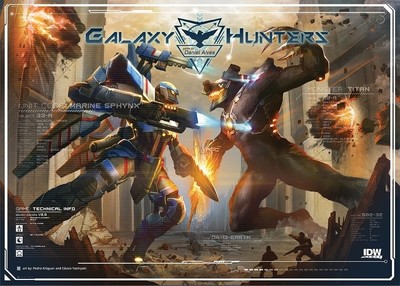 IDW Games Настольная игра Galaxy Hunters IDW 01533