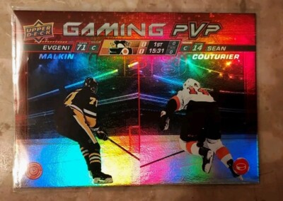 2024-25 UPPER DECK SERIES 1 GAMING PVP #GPVP-6 EVGENI MALKIN & SEAN COUTURIER