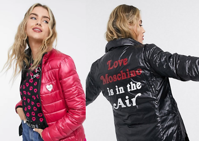Love moschino padded jacket sale