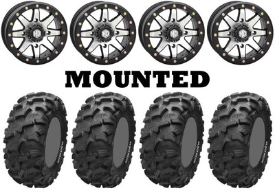 Kit 4 ITP Blackwater Evolution 28x10-14 on STI HD9 Beadlock Machined Narrow CAN