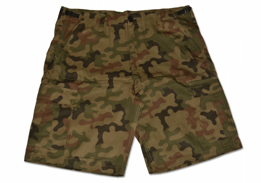 Genuine Shorts Mens Military Cargo Ripstop Pants Polish Army