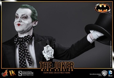 Hot Toys DX14 16 Batman The Joker Mime Version Collectible Action Figure