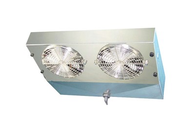 Thin Profile ETL Reach-In Cooler Evaporator 2 Fans Blower 1,300 BTU 220CFM 115V