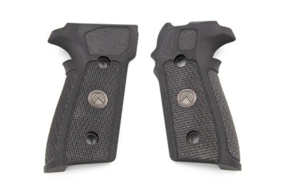 OEM SIG SAUER P229 LEGION GRIPS, GRIP SET, G-10, BLK, LEGION MEDALLION DA/SA