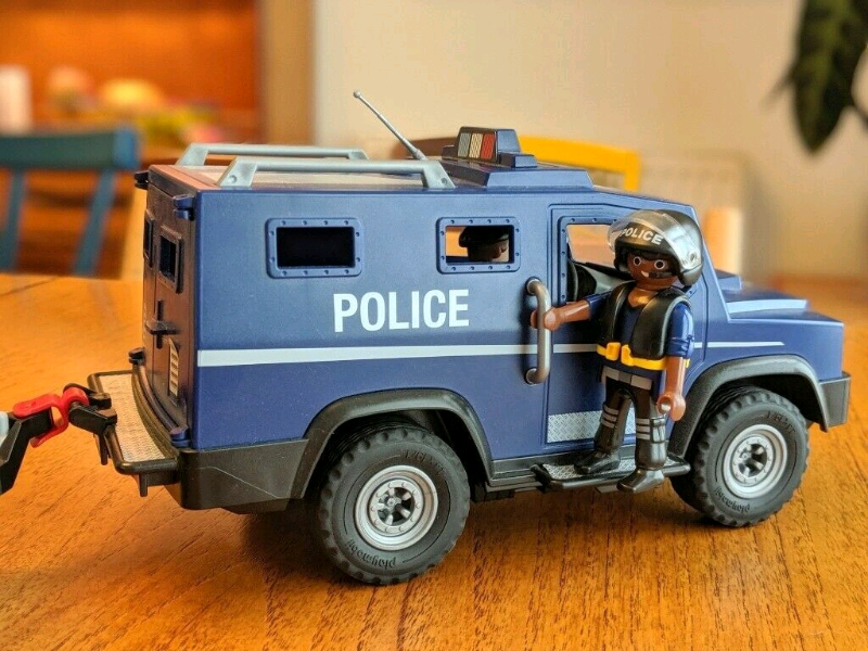 Playmobil 5187 Police Truck With Speedboat 2024 www.chop rite