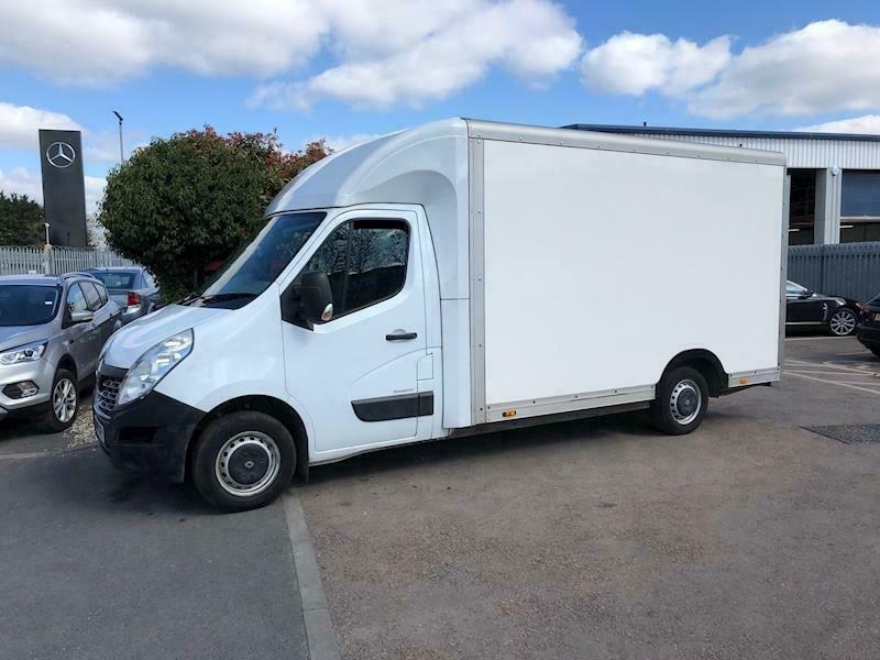 damaged luton van for sale