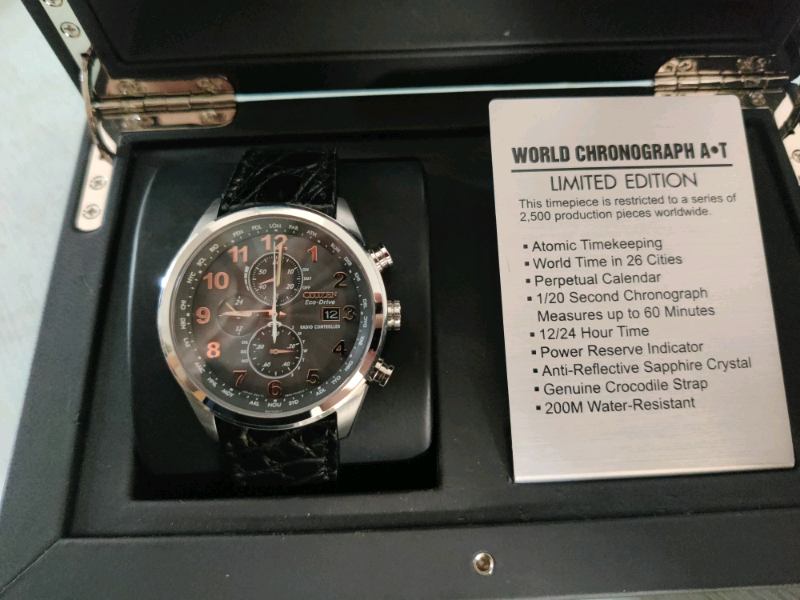 citizen eco drive limited edition 2500