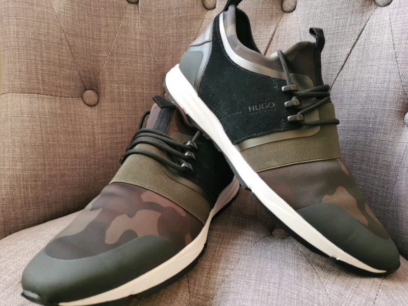 hugo boss camo trainers