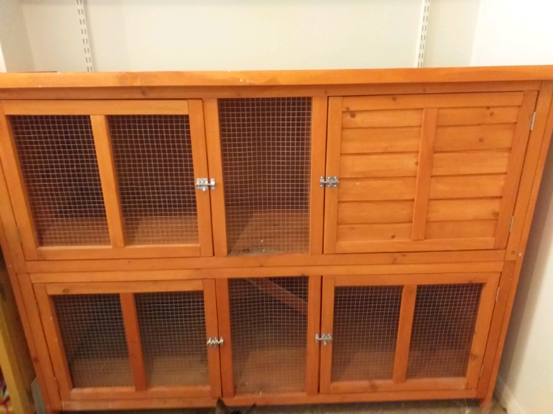 Bluebell Hideaway Hutch For Rabbits And Guinea Pigs 2024 www