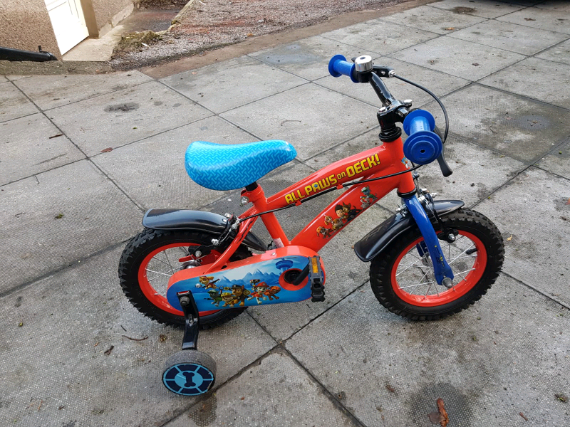 Smyths paw patrol bike hotsell