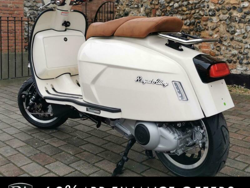 Royal Alloy GP 300cc ABS LC Modern Classic Retro Automatic Scooter For Sale in North Shields